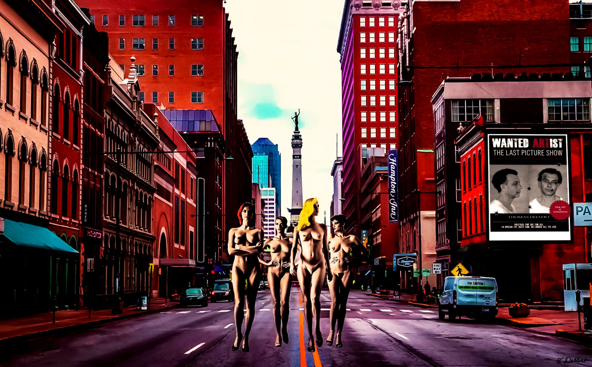 Naked Art in Manhattan 